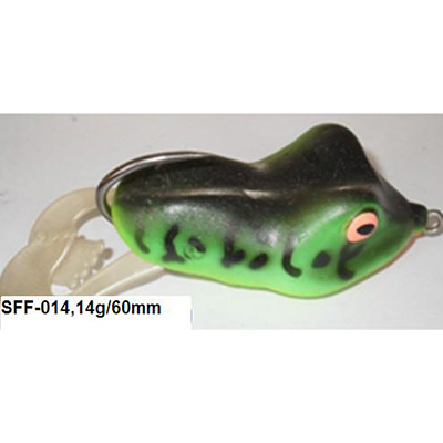 Length(mm):60 Soft Frog Lure