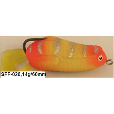 Length(mm):60 Soft Frog Lure