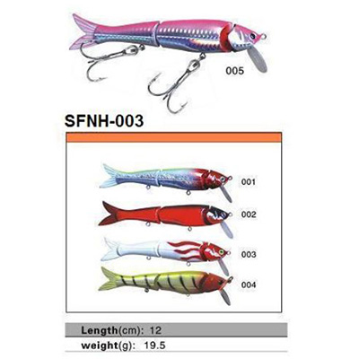 SFNH-003 Plastic Fishing Lures