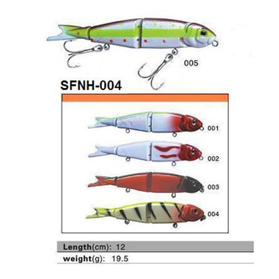 SFNH-004 Plastic Fishing Lures