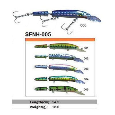 SFNH-005 Plastic Fishing Lures