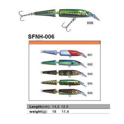 SFNH-006 Plastic Fishing Lures