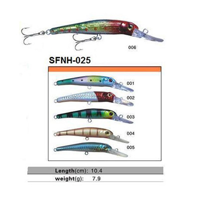 SFNH-025 Plastic Fishing Lures