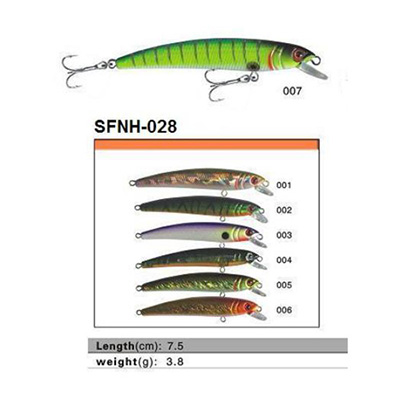 SFNH-028 Plastic Fishing Lures