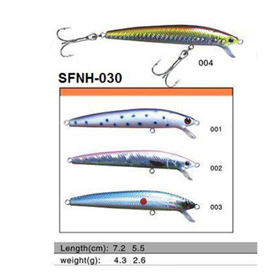 SFNH-030 Plastic Fishing Lures