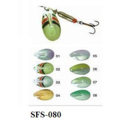 SFS-080 Spinner Fishing Lures