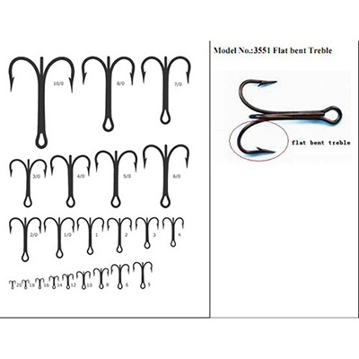 Treble Fish Hook(3551)